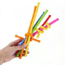 1 Stück/6 Stücke sensorische Fidget Spielzeuge, Autismus Spielzeuge mit Sensoren, bunte strukturierte Drehstäbe, Party Spiel Dekorationen & Geschenke für Weihnachten, Halloween, Entspannungsspielzeug, Urlaubsgeschenke geeignet für Jungen, Mädchen, Kinder und Erwachsene, Spaß Drück- und -Spiele