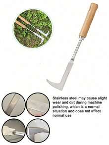 Herramienta multifuncional para extraer grietas de ladrillos, cuchillo para eliminar malezas y cortar césped en grietas y espacios de piedras del jardín y patio del hogar - Multicolor - Ver 12