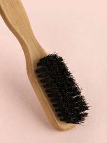 1 buc/2 buc perie cu peri de mistreț, pieptene pentru barbă din bambus pentru bărbați, perie de păr, pieptene pentru păr, pieptene pentru breton, perie de contur, perie de păr, pieptene, instrumente de coafat, frizerie, salon, articole esențiale pentru călătorie, înapoi la școală, articole esențiale pentru călătorii de vacanță, produse și accesorii pentru păr pentru femei