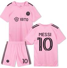 In The 23-24 Home Game Of Inter Mia/Mi, No. 10 Me/Ssi Wore A Short-Sleeved Shirt - 粉色 - 查看 1