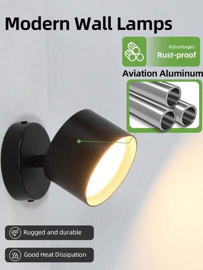 85 265V LED Recessed Ceiling Lights, Indoor ative Wand Lamps, Spotlights GU10/GX53 Bulb Holders, Single Head Replaceable Lamps Living Room, Kitchen, Closet, Hallway, Bedroom, Entrance, Shops, Galleries, Showrooms view 4