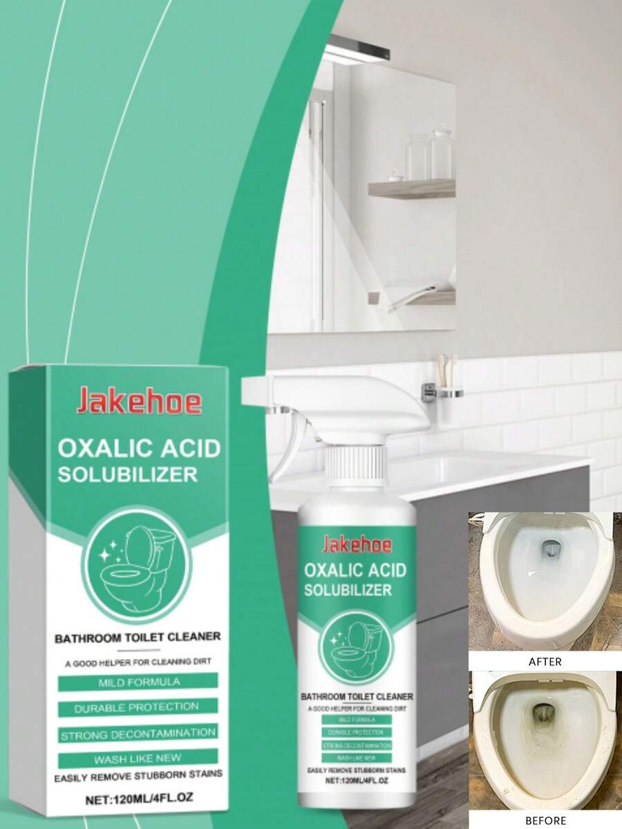 Nettoyant pour salle de bain - Détachant pour toilettes, salle de bain, carrelage, sol en ciment, spray de nettoyage pour toilettes