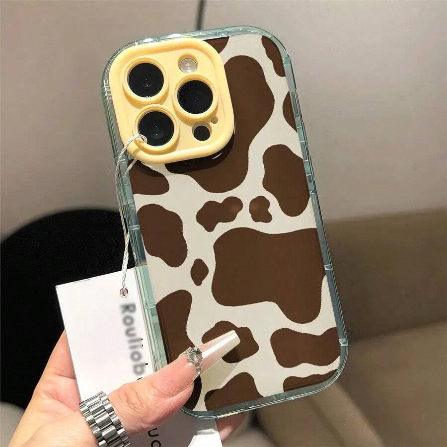 Funda en color caramelo con diseño minimalista, compatible con los modelos 16 a 12, la favorita de las influencers. - Verde claro - Ver 1