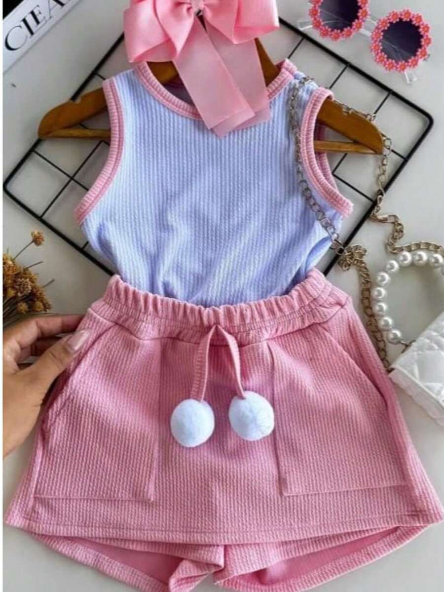 Basic Set For Girls - Бебешко розова - Преглед 1