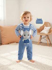 Baby Boys T-Shirt Co-Ords - 藍色 - 查看 7