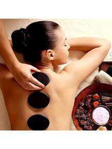 4 Stücke Professionelles Hot Stone Massage Set: Essenzielles Wärmetherapie-Equipment zum Entspannen des Körpers und Schmerzlinderung - Kein Strom oder Batterie erforderlich, Vulkanenergie-Stein Salon SPA Massage Stein Heizbox Set für Rückenmassage Heiße Kompresse, Schule, Schulanfang, Reise, Reiseaccessoires, Haushaltsartikel, Spa, Massagetool, Massage, Massagegerät, Spa