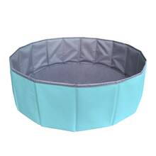 1个可折叠球池（不含球），适合儿童，可用作儿童球池、婴儿游戏围栏、便携式宠物池、沙坑、球池、婴儿游戏围栏、婴儿玩具屋、男孩女孩城堡、户外游戏围栏、投掷游戏玩具池