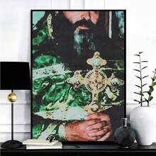 1/3 tấm áp phích nghệ thuật treo tường có khung tùy chọn ca sĩ S-Suicideboy, áp phích album nhạc rap hip hop cổ điển, ngôi sao nhạc, tranh vải canvas, nghệ thuật treo tường cho phòng khách, trang trí quán bar tại nhà - Nhiều màu - Xem 5