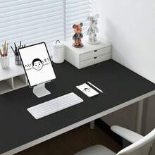 1 件皮革桌垫、护眼桌垫、防水可洗桌布、皮革餐桌垫、办公桌垫、学生学习桌垫、办公室电脑桌垫、易于清洁的桌旗，适用于桌子、书桌、工作站、游戏桌、橱柜/咖啡机、厨房和客厅台面 - 彩色 - 查看 14