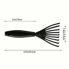 Cepillo limpiador de peine con cojín de aire reutilizable, garra de limpieza de peine con cojín de aire, herramienta de limpieza para espacios de peines rizadores - Multicolor - Ver 3