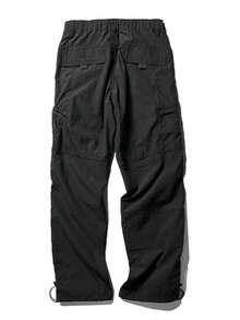 Multi-Pockets Hiking Pants Men Outdoor Cargo Pants Waterproof Mid-Weight Spring Autumn Wear-Resistant Pants For Camping Trekking - màu đen - Xem 2