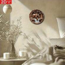 Vintage-Style 2D Flat Elephant Wall Art - Universal Holiday Decor (No Electricity Needed) | Suitable For Home, Living Room, - Multicolor - View 5