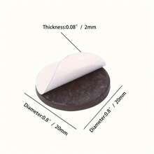 Nam châm dùng cho mặt sau dính, nam châm thủ công gốm sứ nhỏ, nam châm đĩa tròn, nam châm công nghiệp ferit tròn dẹt nhỏ dùng cho thủ công, khoa học, sở thích, dự án - 0,78 inch, 5/10/15/20/25/30/35/45/50/60/70/80/100/120 chiếc - màu đen - Xem 13