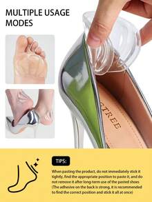 4pcs-Forefoot Pads,2Pcs Fan-Shaped Shock-Absorbing Anti-Slip Self-Adhesive Heel Protector Tool,Christmas, Winter, Pink, Graduation, Birthday, Holiday, Summer, Autumn, Spring, Y2K, Fancy Fashion, Women's Makeup, Makeup Party, Beach Travel, Camping, Outdoor School, Campus Travel, Festival Decoration Gifts, Roses, Girl Role Playing, Best Colors, Charm, Atmosphere