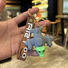 1pc New Italian Brainrot Animals Tralalero Tralala Keychains For Accessories Funny Sigma Skibidi Rizz Cat Silly Meme Keyrings Fans Friends Gifts