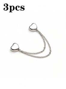 Unisex Multi-Functional Magnetic Scarf Clip, Strong Magnet Fastener, With Chain, Magnetic Clothes Clip, Secure Scarf, Headscarf, Pants And Other Clothing, Travel Essential, Outdoor Office Back To School Necessity - Multicolor - View 12