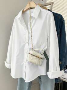 Áo lót thể thao ngoài trời mùa thu/đông dành cho nữ, màu trắng, thích hợp cho mùa xuân. - trắng - Xem 4