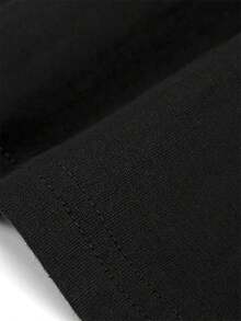 220g double-sided pure cotton T-shirt, soft, easy to breathe in summer, popular and explosive T-shirt recently, moisture wicking, printed with cross pattern, suitable for sports, outdoor travel and weekends, the best gift choice - Negro - Ver 5