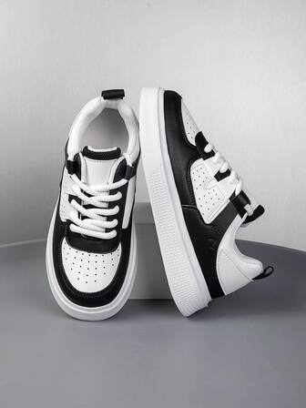 Barnskateskor med halkskydd, lätta och mjuka sular, mångsidiga för pojkar och flickor, utomhus, campus, fritidssporter, året runt