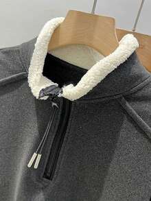 Vera Lane Winter Fall Korean Style Y2k Old Money Christmas Halloween Rave Outfits Concert Outfits For Women Going Out Tops Women Half Open Zipper Hoodie