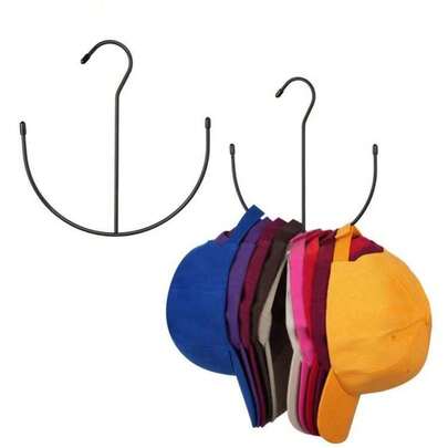1pc Multifunctional Hat Rack Organizer Black Coat Hanger For Scarves Belts Suspenders Shoes Accessories Storage Stand Daily Life Home Office Bedroom Entryway
