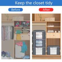 1/4 peças Recipiente de Armazenamento Estiloso com Padrão Pied-de-poule de 90 Litros, Caixa de Armazenamento de Roupas e Roupa de Cama de Capacidade Extra Grande, Saco à Prova de Poeira e Umidade com Alças Convenientes e Zíperes Duplos, Perfeito para Organização Doméstica, Decoração de Quarto, Suprimentos Escolares, Itens Essenciais para Mudança, Soluções de Armazenamento de Viagem, Ideias de Presente de Feriado