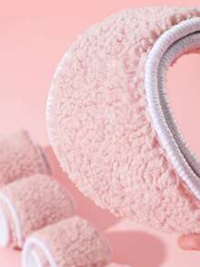 1pair Winter Plush Insole, Padded And Thickened Can Be Cut Fur Body Sweat Moisture Soft And Comfortable Warm Insole