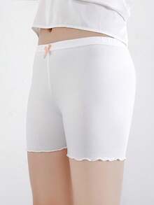 Paquete de 8 shorts de blancos con volantes lindos para niñas bebé - Multicolor - Ver 4