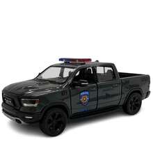 Action Figure Cart Miniature Iron Car Ram 1500 Lisa With Friction - 灰色 - 查看 1