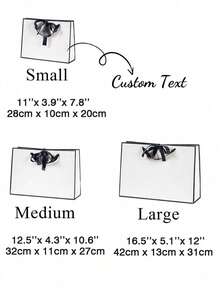 1pc Customized Wedding Gift Bag, Personalized Name Gift Bag, Thank You Gift Bag, Ribbon Drawstring Bag, Birthday Gift Bag, Bridesmaid Gift Bag, Suitable For Any Occasion. Purchase Personalized Bridesmaid Gift Bag, Holiday Calendar - Multicolor - View 6