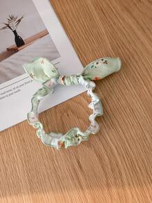 3 件套女婴春秋装，长袖上衣、裙子和头带