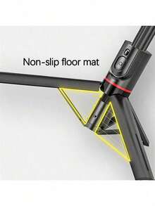 Lenovo H11L Konferenzständer, 1,1 m Teleskopstativ aus Aluminiumlegierung, Stativmodus für stabile Aufnahmen, Unterstützung für Videokonferenzen, kompatibel mit mehreren Geräten, schwarzes exklusives Doppellampenmodell - Schwarze exklusive Doppellichter - Übersicht 2