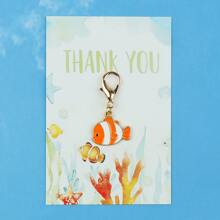 1pc/4pcs/5pcs/10pcs Ocean Themed Hugging Cards, Ocean Keychains, Ocean Thank You Cards, Shark, Manta Ray, Seahorse, Whale, Starfish, Shell Pendant Decorations For Wallet, Backpack, Car Keys, Best Gifts For Ocean Lovers On Teacher's Day, Graduation, Birthday, Wedding, Bachelorette Party, Easter, Mother's Day, Father's Day Bag Accessories Lanyards With Id Holder Car Accessories Bag Charms - Multicolor - View 22