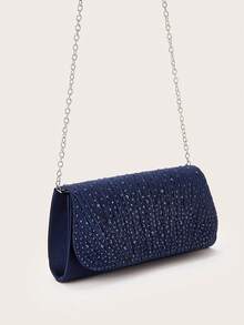 Elegante Clutch Tasche mit Strass-Dekor und Magnetverschluss, geeignet für Geburtstagsfeiern, Hochzeiten und Abendgalas von Frauen