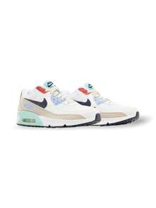 Giày Nike Air Max 90 Da - Đen, trắng và vàng - Xem 2