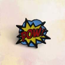 Creative Asymmetrical Metal Brooch, Exquisite Accessory