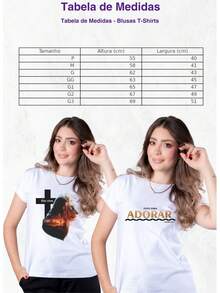 Blusa Feminia Preta Tshirt em Algodão Premium Fio de Ouro Importado Plus Size Elegante Moda Cristã do P AO G3 tamanho grande