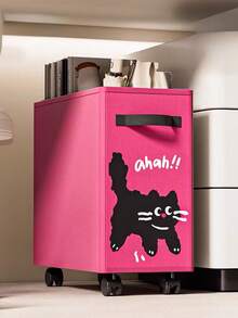 1 pièce Panier de rangement mobile avec roulettes, Organisateur de bureau sur roulettes, Panier de rangement mobile, Décoration de chambre, Panier cadeau, Rangement de chambre, Panier d'escalier, Panier de Pâques, Panier en bois, Panier cadeau mignon - Multicolore - Voir 19