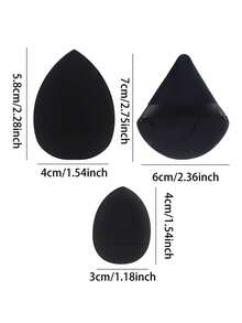 RANCAI 29pcs Professional Makeup Brush Set, Including Foundation, Concealer, Blush, Eyeshadow, 20 Makeup Brushes, 3 Powder Puffs, 3 Makeup Sponges And 3 Thumb Puffs. Makeup Brush Set, Makeup Brush Set, Makeup Brush Set, Complete Makeup Brush Set, Makeup Brush Set, Complete Makeup Set, Makeup Brush Set, Makeup Brush Set, Makeup Gift Set - Multicolor - View 7