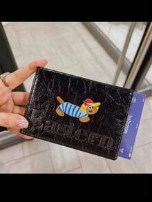 Estuche de pasaporte con diseño lindo de Dachshund, organizador de documentos de viaje multifuncional y compacto - Multicolor - Ver 10