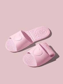 Foldable Travel Slippers, Indoor Home Bathroom Massage Slides, Unisex Travel Lightweight Quick Drying Bathroom Slippers Anti-Slip Flat Sandals Travel Essentials Travel Accessories Vacation Summer Holiday Back To School