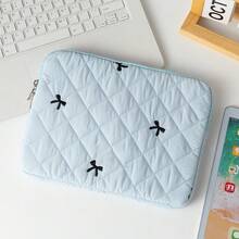11/13/15 Inch Laptop Sleeve Tablet Bag Laptop Storage Bag Laptop Carrying Case Bag For MacBook & IPad Cute Puffer Notebook Protective Cover Laptop Sleeve Tablet Cover Bag For Girls/Student