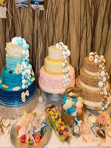 20 Peças Decorações de Topo de Bolo em Forma de Bola, Mini Balões, Palitos de Topo de Bolo, Bolas Douradas, Picks de Bolo, Bolas de Topo de Bolo, Decorações de Bolo para Natal, Halloween, Casamento e Aniversário