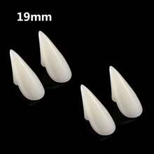 Vampire Teeth Fangs, Halloween Vampire Accessories Realistic Vampire Fangs, Halloween Fake Teeth Cosplay Vampire Costume For Woman Men Halloween Party Makeup Dress Up Favors