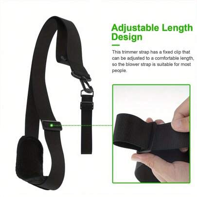 Universal Trimmer Shoulder Strap Harness - Adjustable For  Eater, Grass Edger & Lawn Tools - Comfortable & Durable
