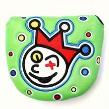 Clown Golf Club Cover, Golf Club Head Cover, Golf Putter Mallet Cover - Multicolor - View 8