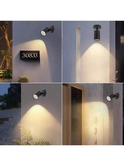 85 265V LED Recessed Ceiling Lights, Indoor ative Wand Lamps, Spotlights GU10/GX53 Bulb Holders, Single Head Replaceable Lamps Living Room, Kitchen, Closet, Hallway, Bedroom, Entrance, Shops, Galleries, Showrooms view 5