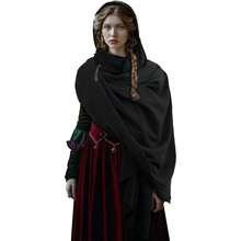1 buc pelerină medievală vintage în dificultate, cavaler războinic DIY, potrivită pentru Halloween, carnaval, spectacole pe scenă - Multicolor - Vizualizare 11