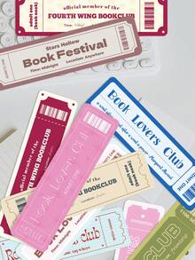 30 piezas de marcapáginas de papel decorativos, creativos y exquisitos de estilo retro y fresco, personalizados