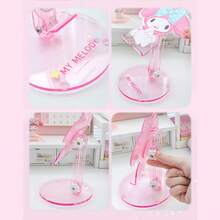 Hello Kitty & My Melody Sweetheart Series Multifunctional Stand - Phone Stand, Desktop - Friendly Cute Phone Holder, Multifunctional IPad And Tablet Stand, Bedside Lazy Bracket, Portable And Foldable - Multicolor - View 4